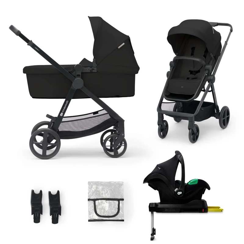 Kinderkraft Newly 4 in 1 Travel System - Stroller and Car Seat
