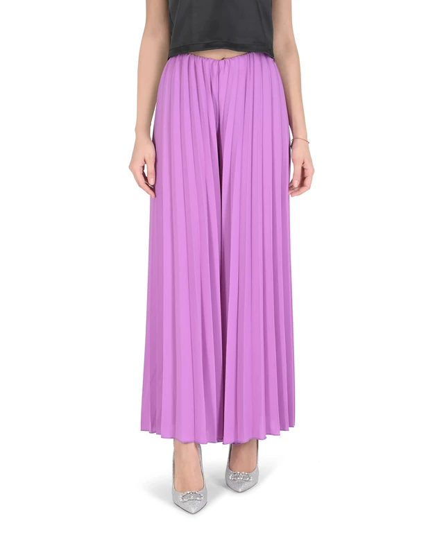 19V69 ITALIA Women's Brescia Black Tess Trousers. Camy Pants, XS