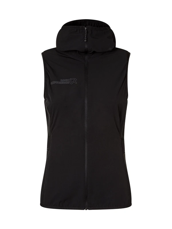 Rock Experience REWV00701 SOLSTICE 2.0 HOODIE SOFTSHELL Sports vest Women's CAVIAR XS