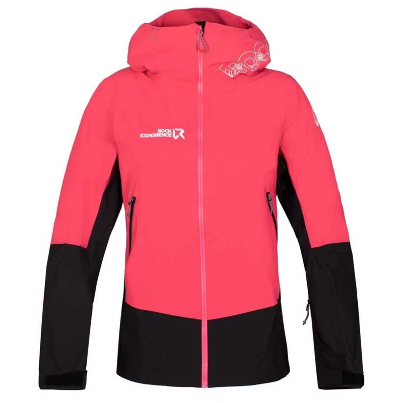 Rock Experience REWJ04761 ROCKBUSTER 3L Jacket Women's 0793 PARADISE PINK+0208 CAVIAR L