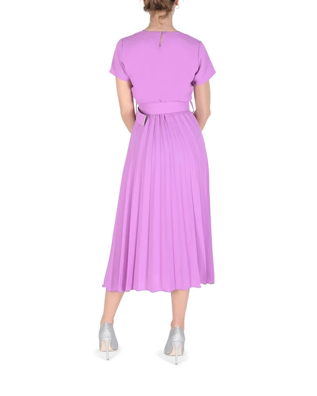19V69 ITALIA Women's Molise Lilac Tess Dress. Camy Casual, S