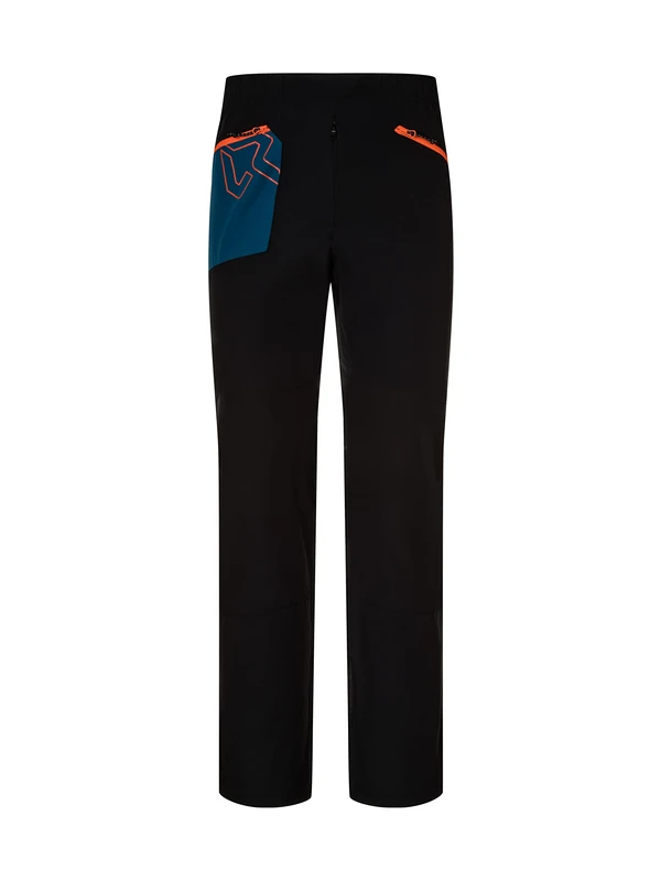 Rock Experience REMP04631 RURP Man Pants Women's 0208 Caviar+1484 Moroccan Blue+0630 Flame L