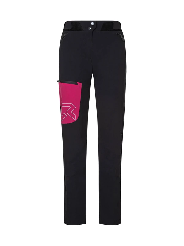 Rock Experience Women's Bongo TALKER Pants, 0208 Caviar+2000 Cherries Jubilee, XS