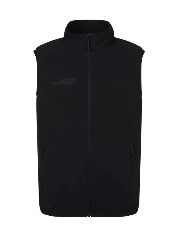 Rock Experience REMV01361 SOLSTICE 2.0 SOFTSHELL Sports vest Men's CAVIAR XL