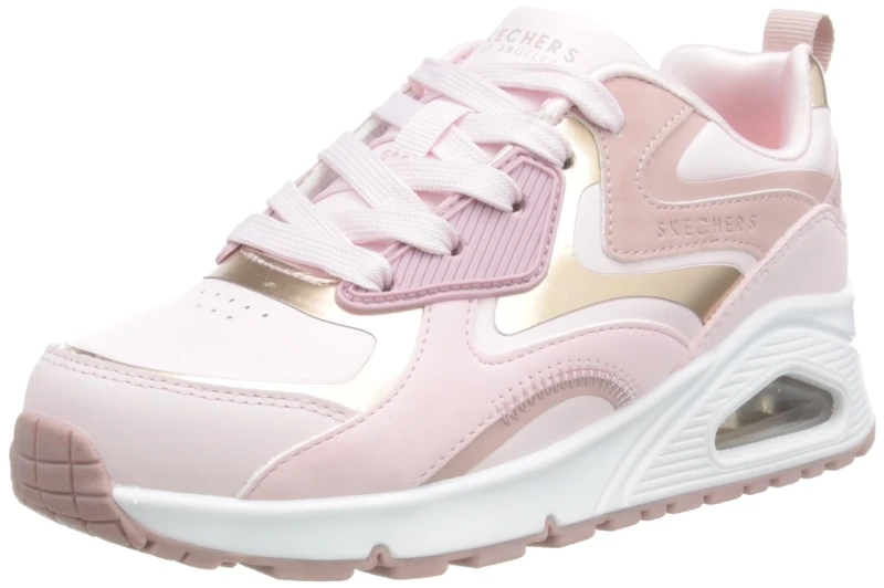 Skechers Girl's Uno Gen1 Color Surge Sneaker, Pink, 11.5 UK