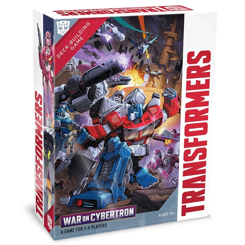 Renegade Game Studios | Transformers Deck-Building Game - War on Cybertron | Card Game Expansion | Ages 14+ | 1-4 Players | 45-90 Minutes Playing Time