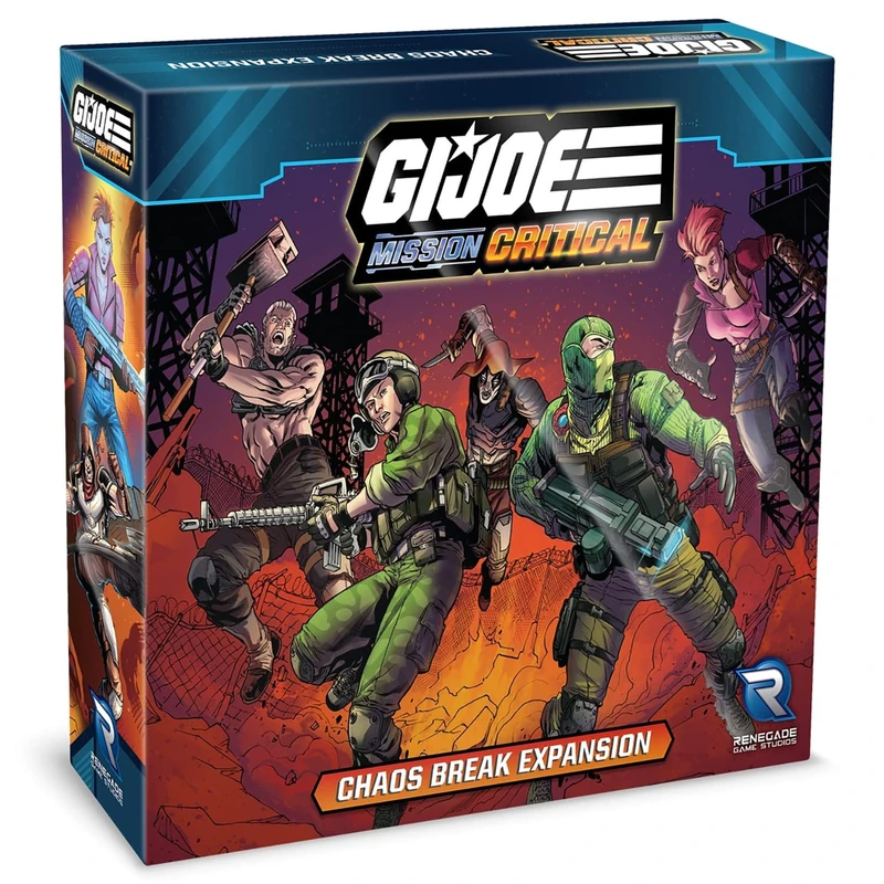 Renegade Game Studios | GI Joe Deckbuilding Transformers Crossover Expansion | Cooperative Tactical Miniatures Board Game Expansion | 2-5 Players | 45-60 Minutes