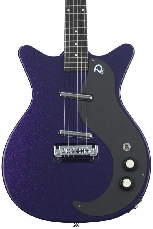DANELECTRO BLACKOUT 59 GUITAR - PURPLE METALFLAKE