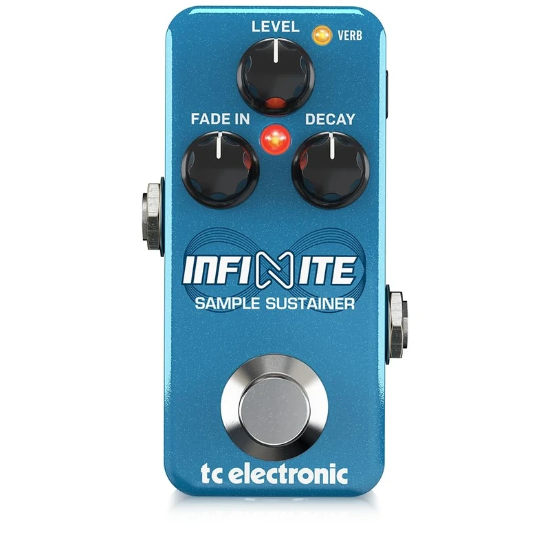 TC Electronic INFINITE MINI SAMPLE SUSTAINER Sample and Sustain TonePrint Pedal with Simple Controls and a Tiny Footprint