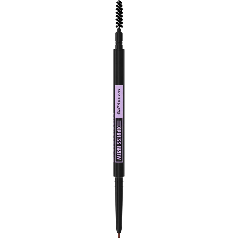Maybelline Express Brow Ultra Slim Eyebrow Makeup, Brow Pencil with Precision Tip and Spoolie for Defined Eyebrows, Auburn, 1 Count