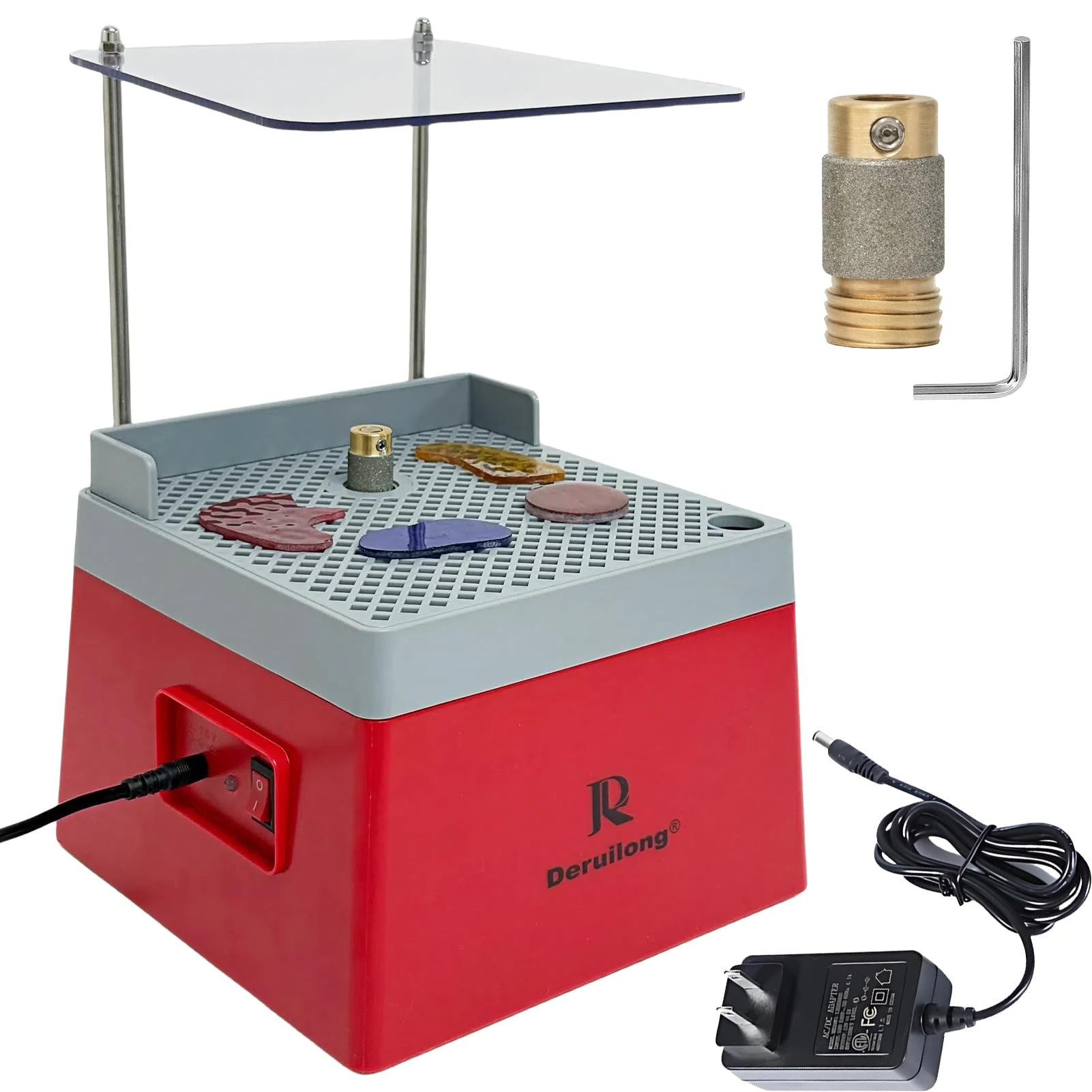Deruilong - Portable Industrial Diamond Glass Grinder
