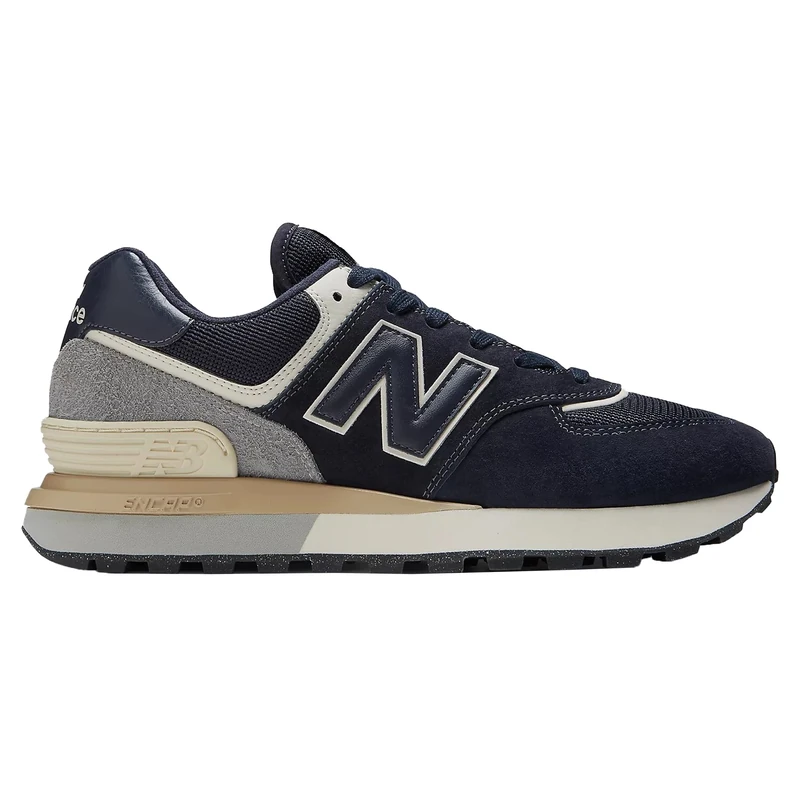 New Balance Men's 574 Sneaker, Blue Navy, 11 UK