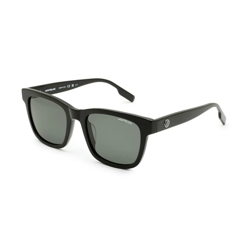 Montblanc MB0177SK Sunglass Man Acetate Glasses, Men, Multicoloured, One Size