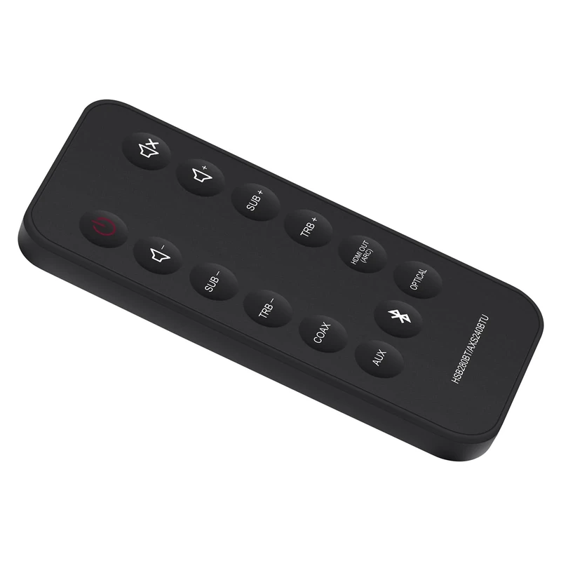 New AXS240BTU Replace Remote Control HSB280BT SOUNDBAR SYSTEM Remote Control Replacement fit for Hitachi AXS240BTU HSB280BT HSB280BT/AXS240BTU Remote Controller