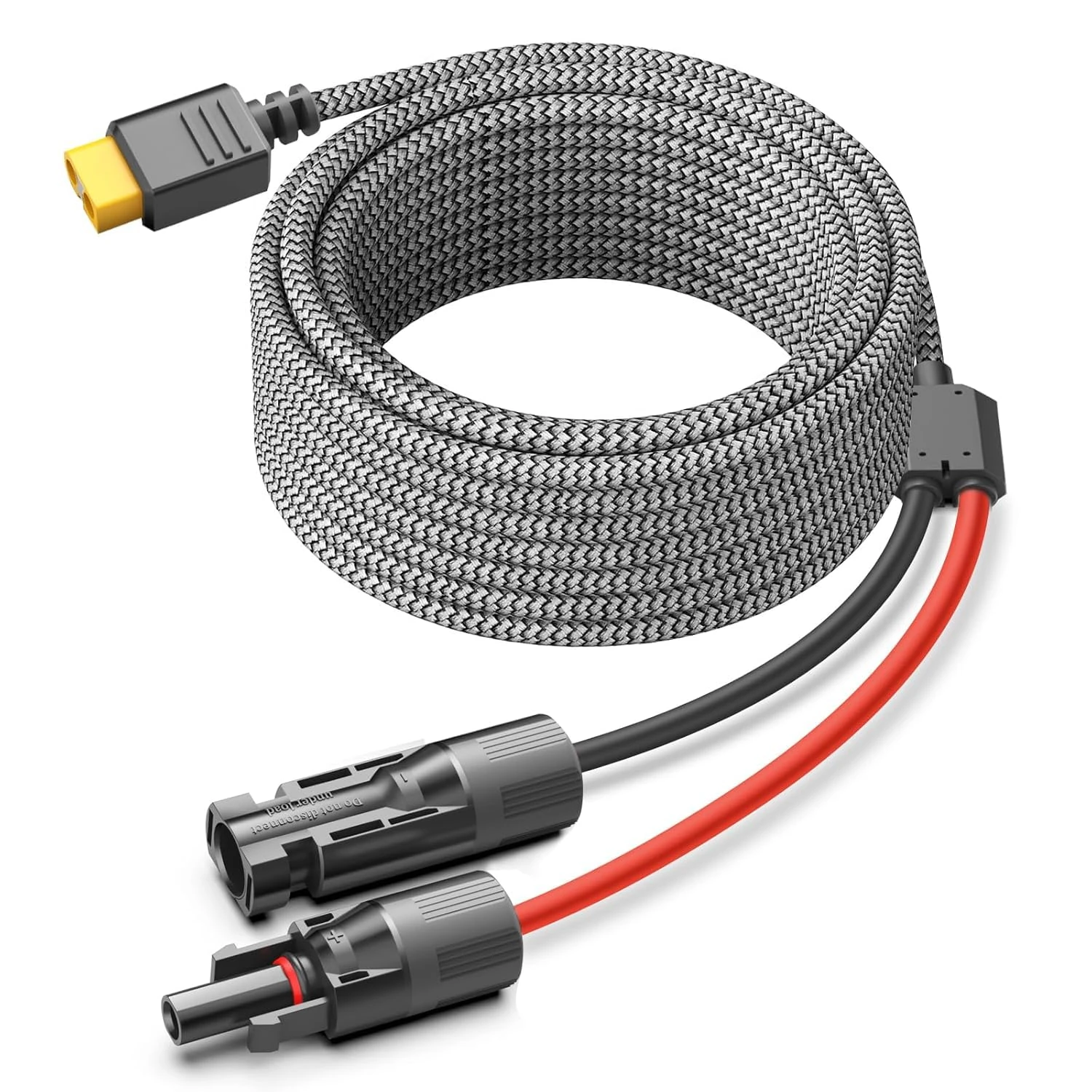 HKY Solar Panels Extension Cable Female Male Connector to XT60 Power Cable 11FT 3.5M Solar Connector for Bluetti ECOFLOW Delta River Portable Power Station Generators Lipo Battery XT60 Charging Plug