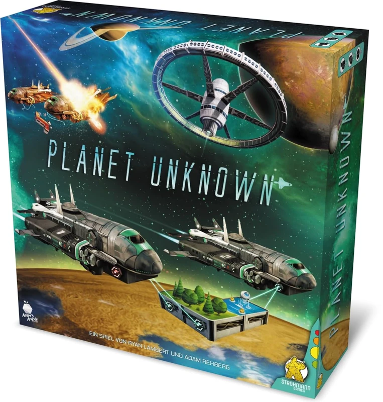 Strohmann Games, Planet Unknown, Connoisseur Game, Strategy Game, 1-6 Players, From 10+ Years, 70 Minutes, German