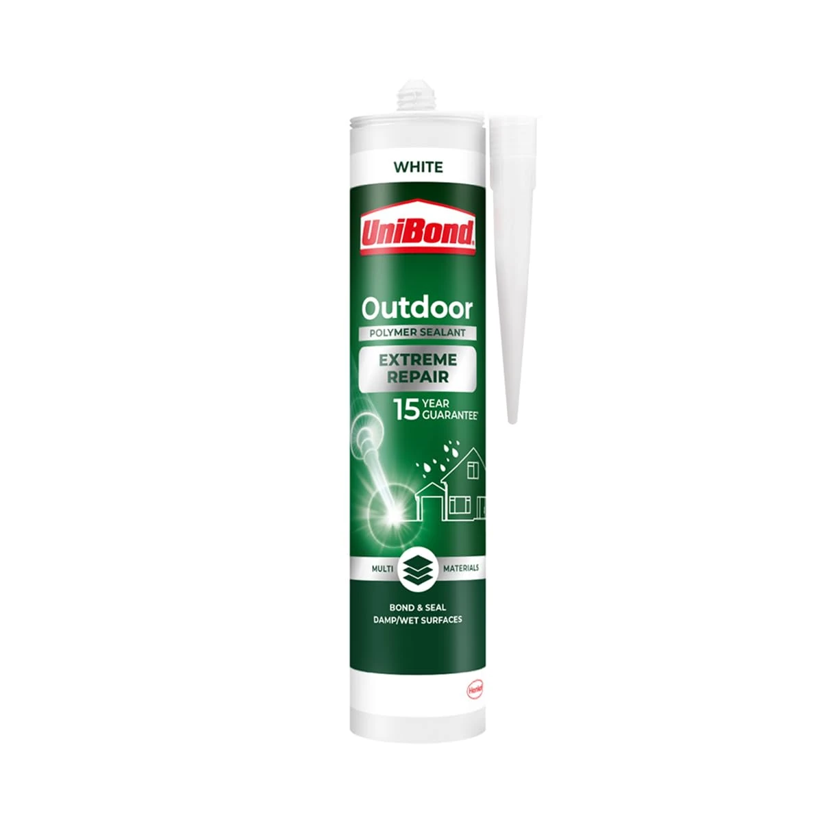 Unibond Outdoor Extreme Repair - White 389g
