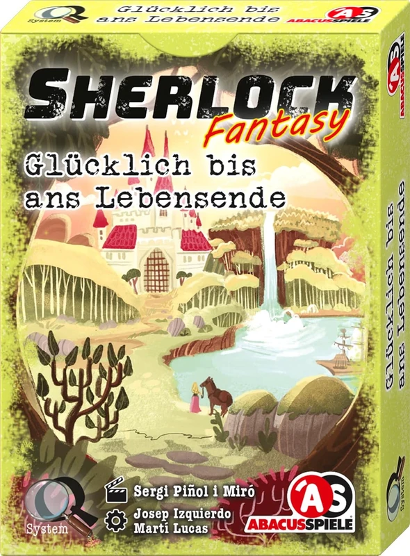 ABACUSSPIELE ABA48231 Sherlock Fantasy - Happy to the End of Life Card Games
