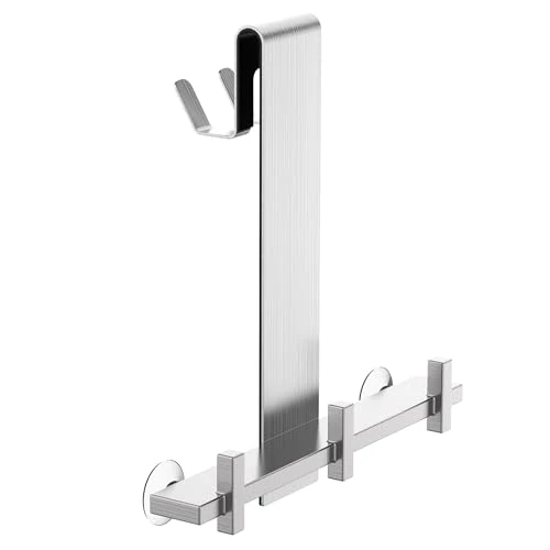 Cooeco Towel Rail - No Drilling Install Stainless Steel Towel Hooks for Shower Wall