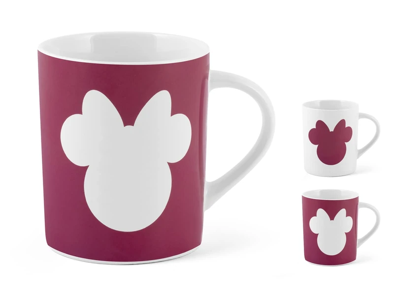 H&H Disney100 Minnie Set 24 Mugs Mug, New Bone China, cc340