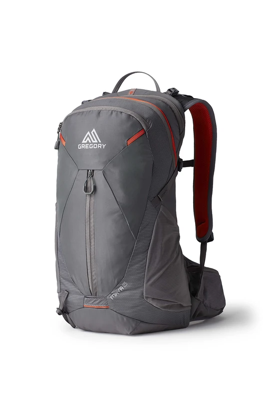 Gregory Biosync - Maya 15 - Women’s Hiking Backpack, 49 cm, 15 L, 0.84 KG, Daypack with Adjustable Torso, Breathable Backpanel, Hydration Compatible, Grey (Sunset Grey)