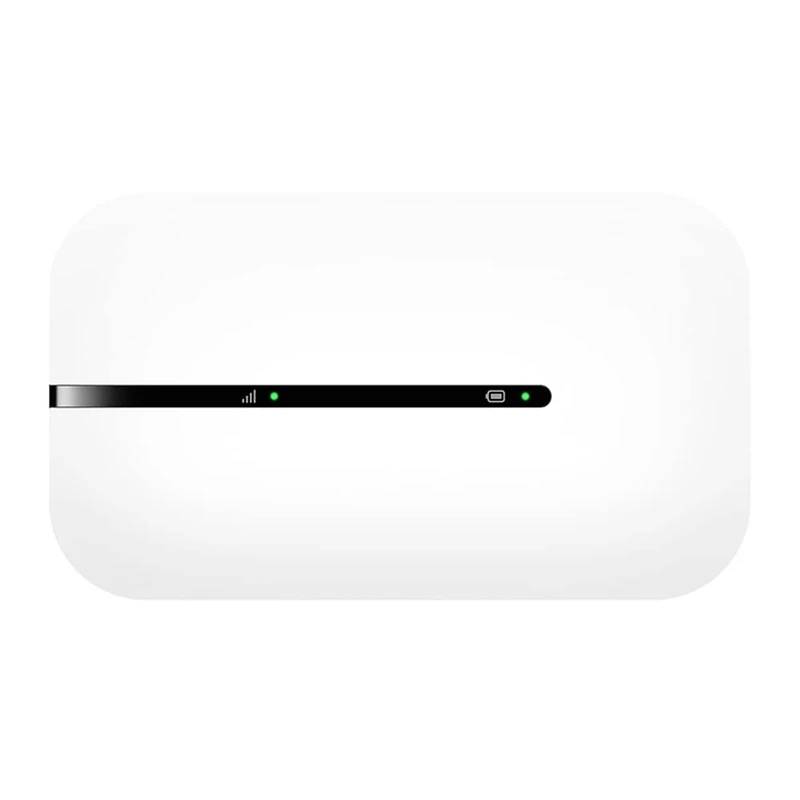Zowee Mobile WiFi E5576 4G LTE Wireless Router (CAT4), Download Speed Up to 150Mbps, 1500mAh Battery, No Configuration Required, Portable WiFi, White