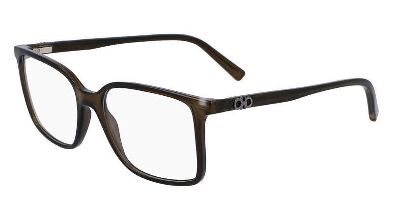 Salvatore Ferragamo SF2954 SF2954 275 crystal khaki vista Women's Acetate, Standard, 54