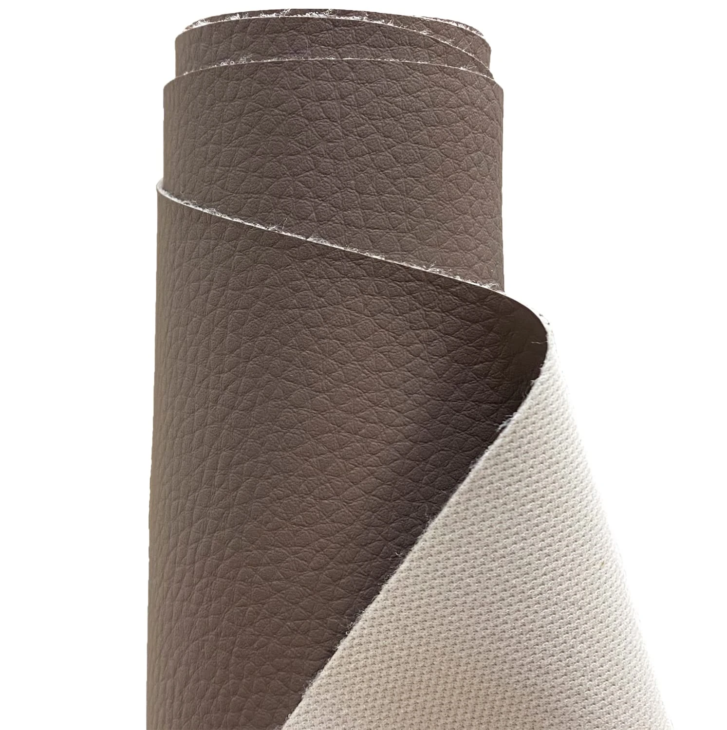 A-Express Grained Faux Leather Fabric Waterproof Heavy Duty Leatherette Vinyl Leathercloth Upholstery Textured Material - Cedar 2 Metres 200cm x 140cm