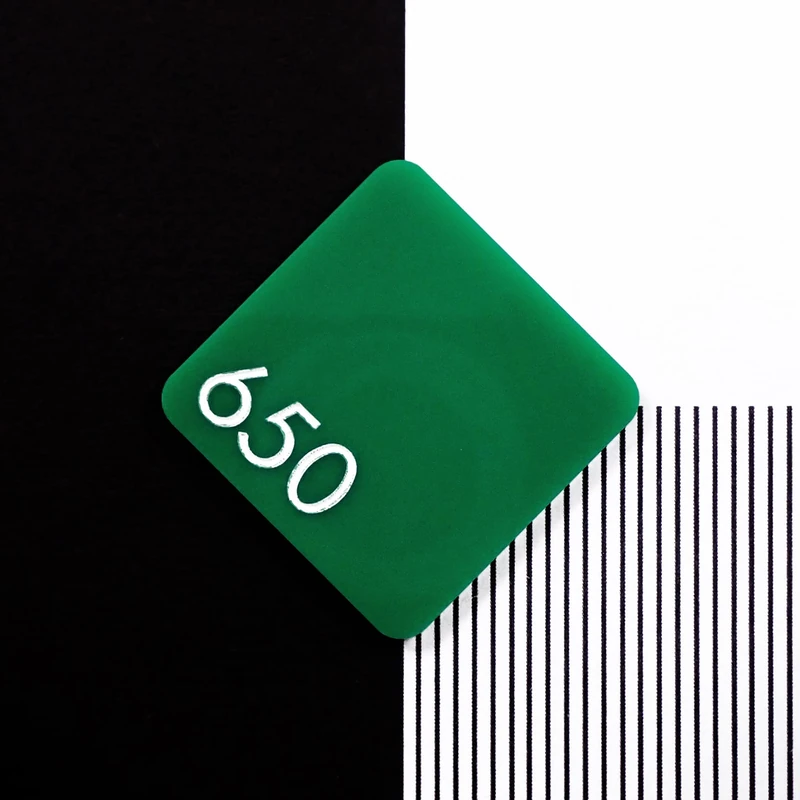 Perspex 650 Green Cast Acrylic Sheet - 1000x600x3mm
