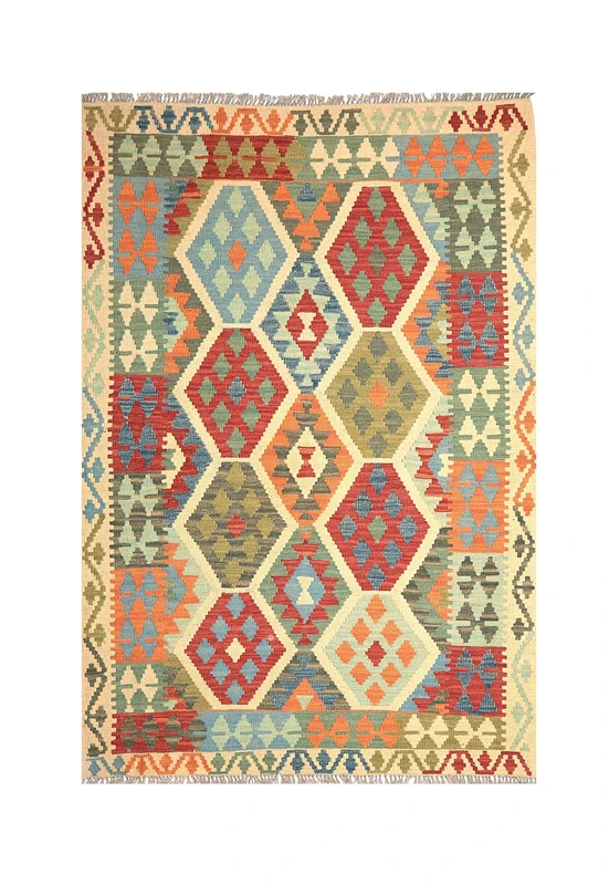 Home Carpets Rug, 100% Wool, Mixed, Small