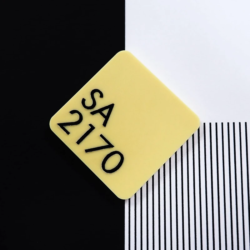 Lemon Bonbon Sweet Pastels 3mm Thick Cast Acrylic Sheet | Dreamy Colours for Laser Cutting, Jewellery & Crafts | Protective Film | 1000x600mm