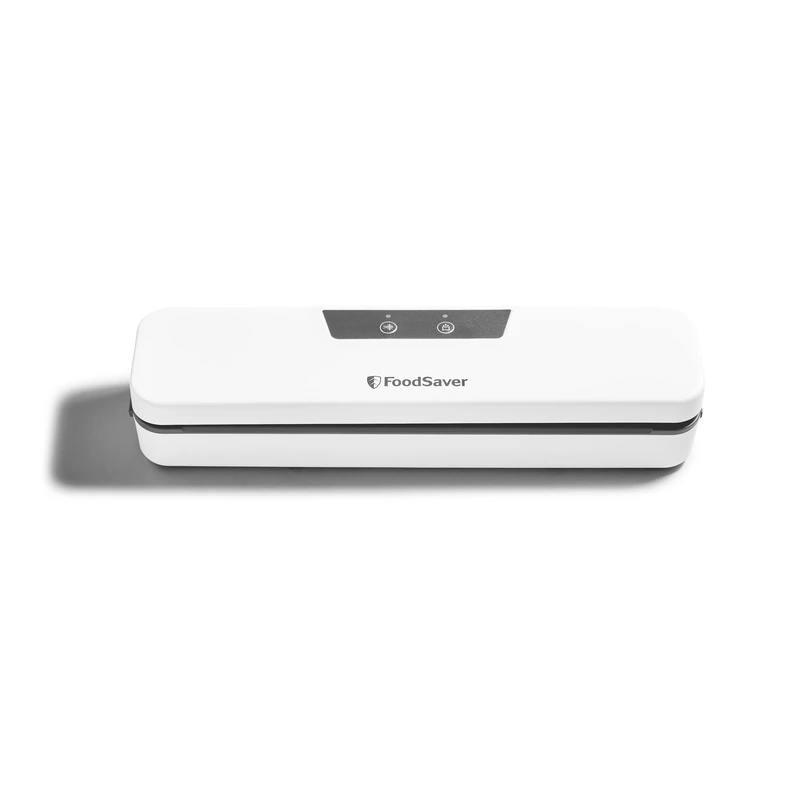 FoodSaver Everyday Vacuum Sealer | Keeps Food Fresh up to 5X Longer | Vacuum Sealer in Compact Design for Efficient Storage | with 5 Vacuum Sealer Bags (0.94L & 3.78L) | VS0290X