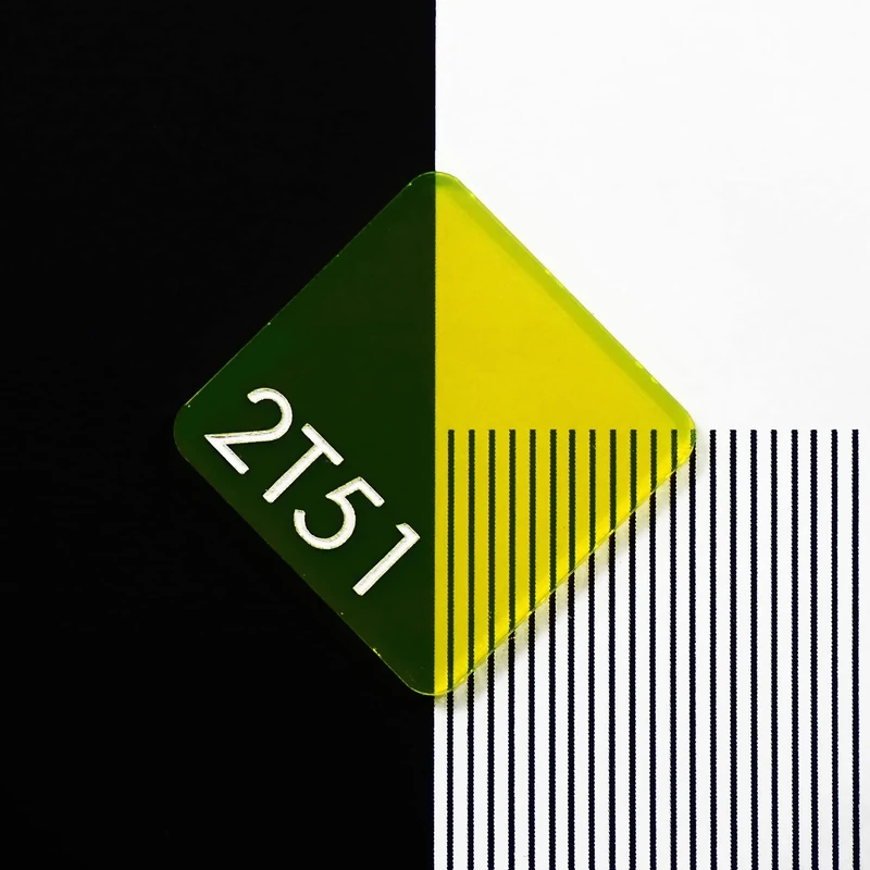 Perspex 2T51 Fluorescent Helios Yellow Cast Acrylic Sheet - 1000x600x3mm