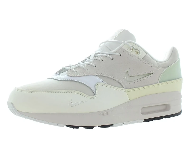 NIKE DZ5317-121 Air Max 1 Premium Men Summit White/White-SAIL-Coconut Milk UK 9.5