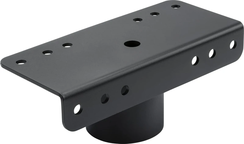 Knightsbridge FL High Lumen Pole Mount Accessory, Black, 76mm