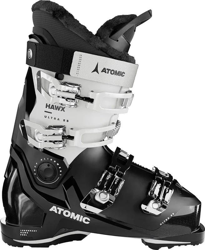 ATOMIC Women's Hawx Ultra Alpine Boots, Black/White, 26/26.5