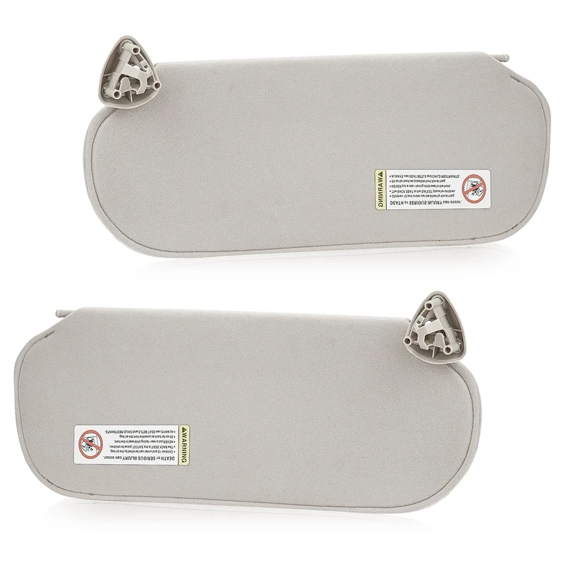 PetMigo Driver & Passenger Sun Visor Fit for Chevrolet Express & GMC Savana 1500, 2500, 3500 1999-2014, 2019, 4500 1999-2019, Without Light Replace for 84054688, 84054695