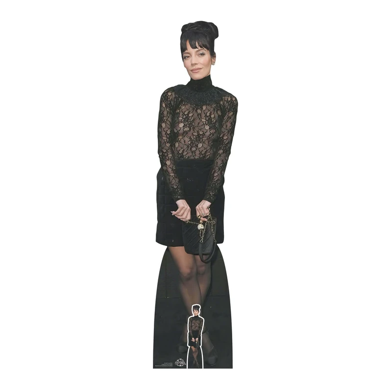 Star Cutouts CS1087 Lily Allen Lifesize Cardboard Cutout With Mini Star Cutout