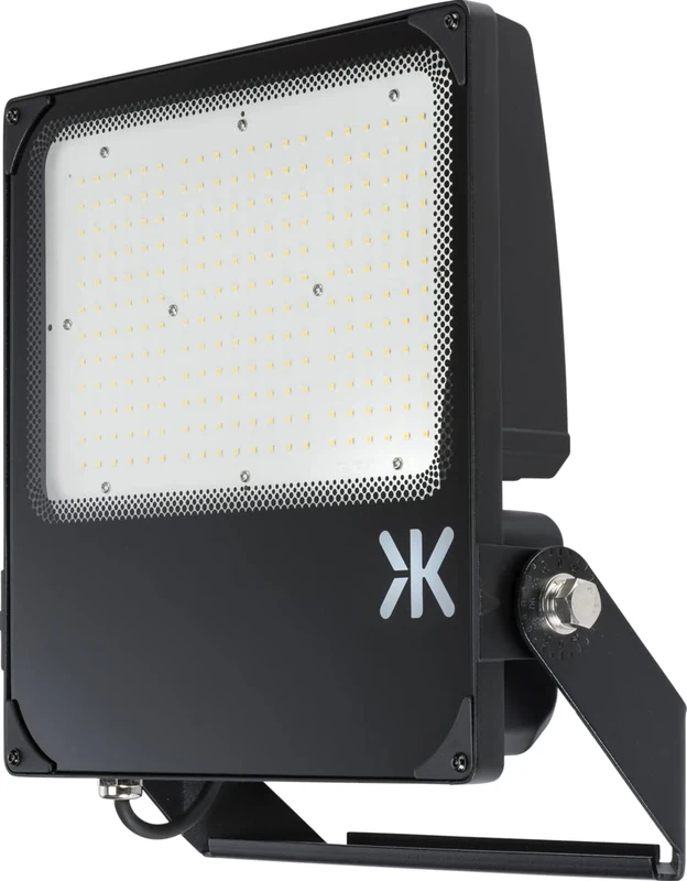 Knightsbridge 230V IP66 IK08 High Lumen 200W Floodlight 4000K, Black