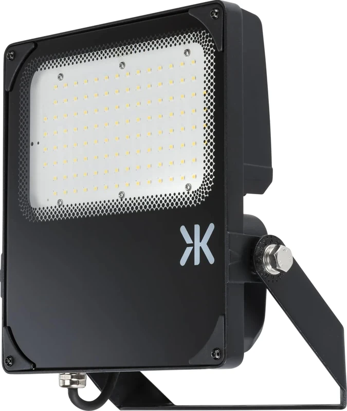 Knightsbridge 230V IP66 IK08 High Lumen 100W Floodlight 4000K,Black