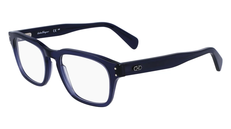 FERRAGAMO SF2958 420 CRYSTAL NAVY 52/19/150 MALE Eyewear Frame