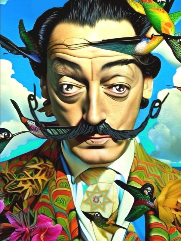 I DREAM OF HUMMINGBIRDS AND DALI: SURREALISM, DIGITAL ART