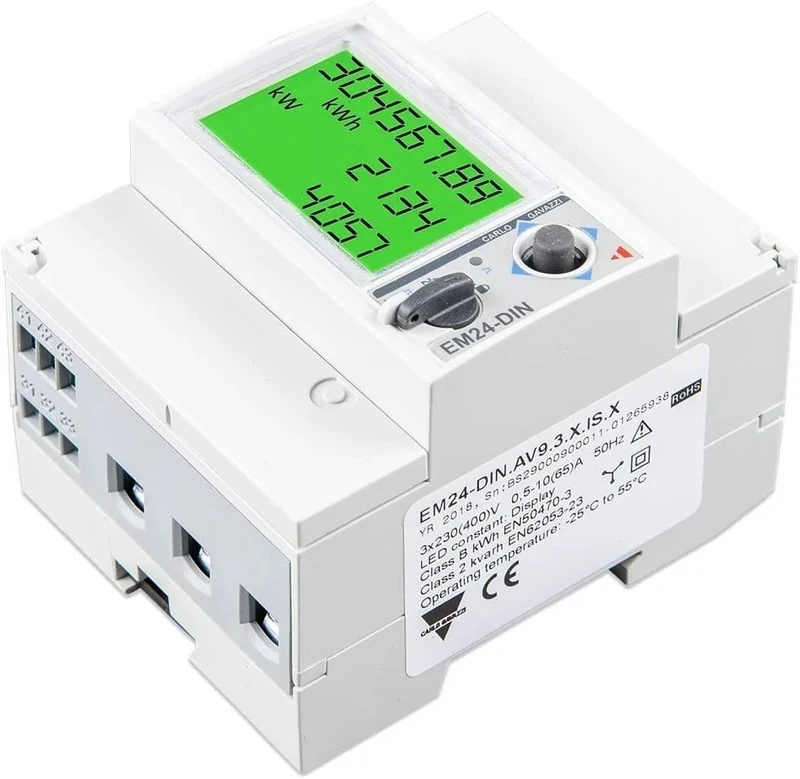 Nuevo 2024 Energy Meter EM24-3PHASE-MAX65A/Phase Ethernet