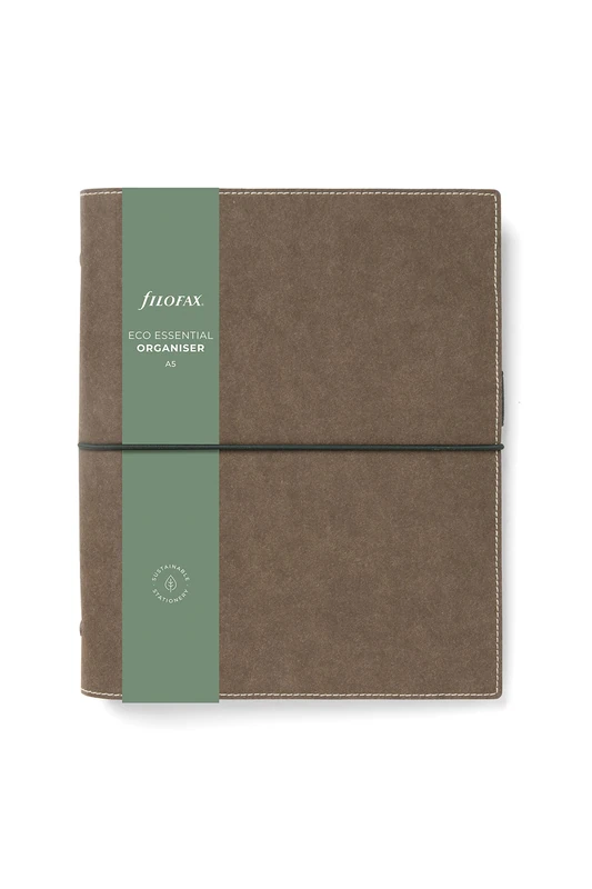 Filofax Eco Essential A5 organiser - Dark Walnut
