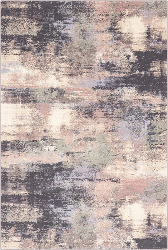 Agnella Various Fizz Rug - Carpet 100% New Zealand Wool - Woven with Wilton Technology - Modern Vintage Retro Living Room Rug - 160 x 240 x 1.20 cm - Rose