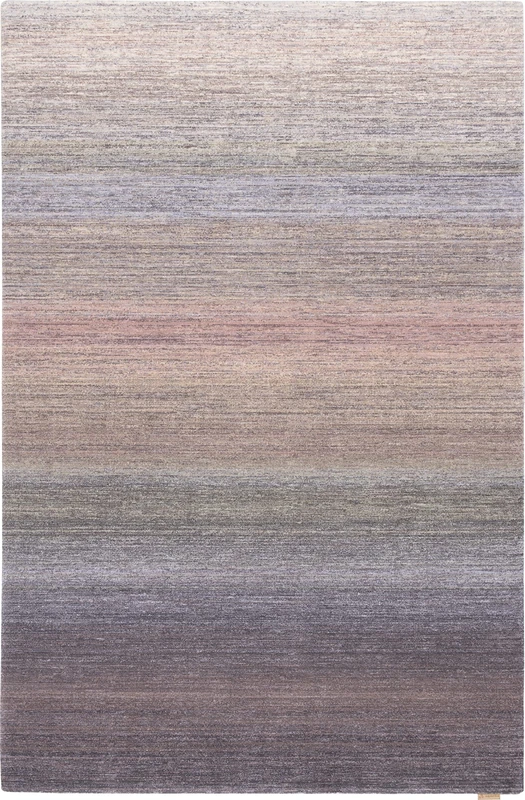 Agnella Aiko Rug - Carpet - 100% New Zealand Wool - Woven with Wilton Technology - Living Room Rug Modern Vintage Retro - 120 x 180 x 1.70 cm - Heather