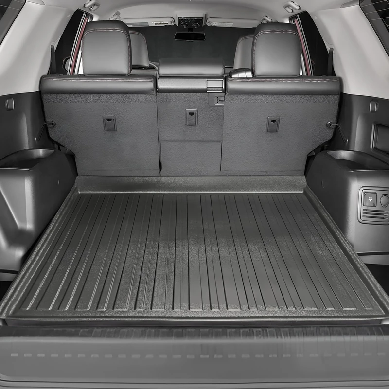 Premium Cargo Liner for Toyota 4Runner 5 Seat 2010-2023 - 100% Protection - Custom Fit Car Trunk Mat - Easy-to-Wash & All-Season Black Cargo Mat - 3D Shaped Laser Measured Trunk Liners