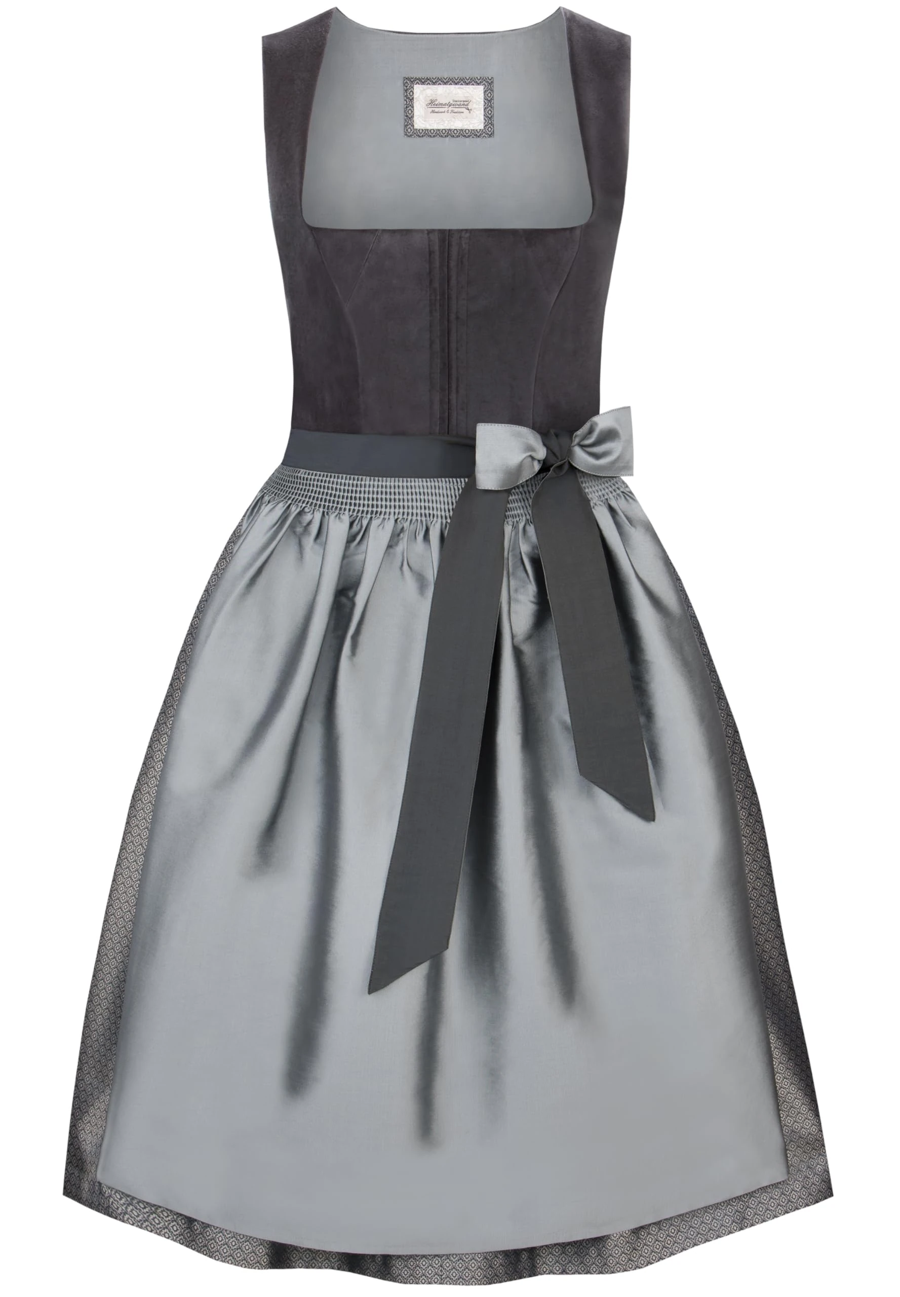 Stockerpoint Women's Dirndl Gloria Special Occasion Dress, graphitegray, 18