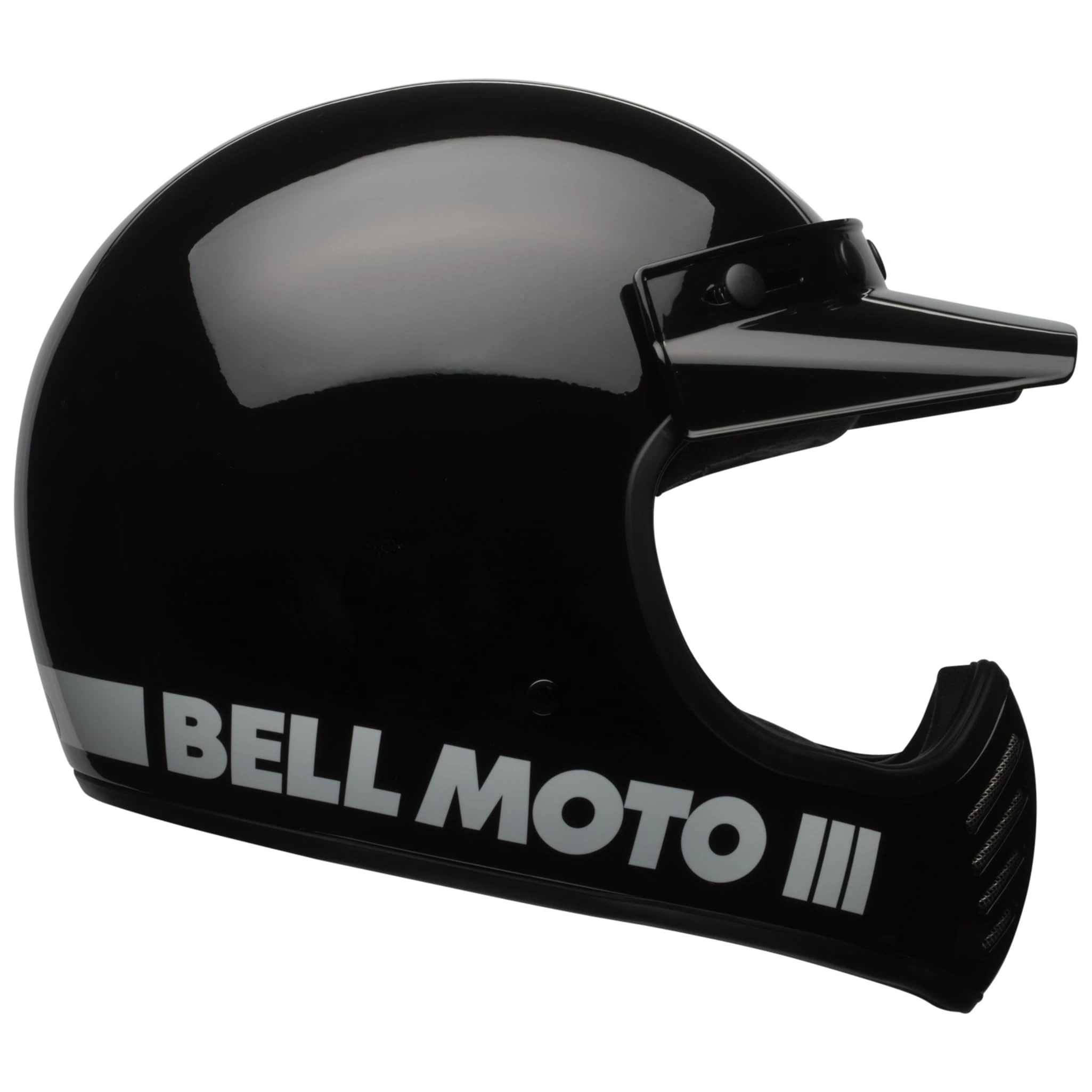 Bell - Moto-3, Helmets, Street, Black, OS