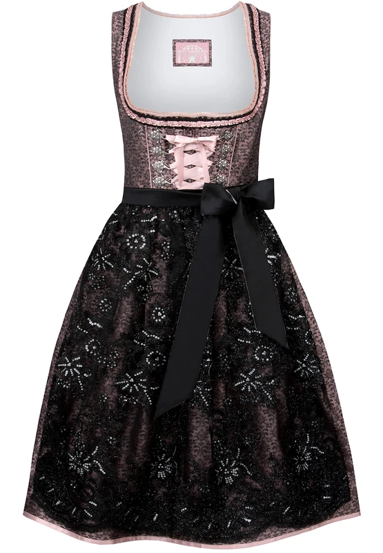 Stockerpoint Dirndl Finja, Antique Pink, 16 - Image 1